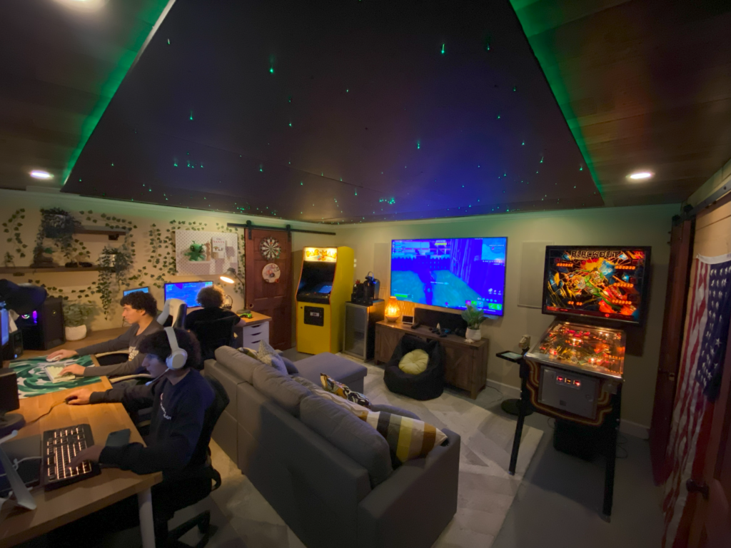Custom gaming rooms by 1 Sound Choice